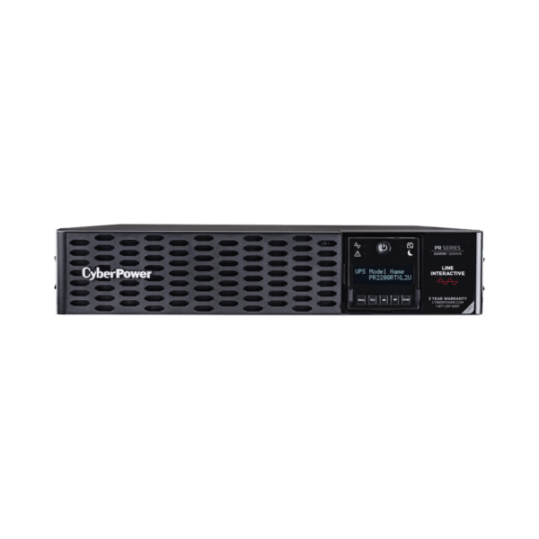 UPS de 2200 VA/2200 W, Topología Línea Interactiva, Entrada 120 Vca NEMA L5-30P, Onda Senoidal Pura, Torre o Rack 2 UR, Con 8 Tomas NEMA 5-20R