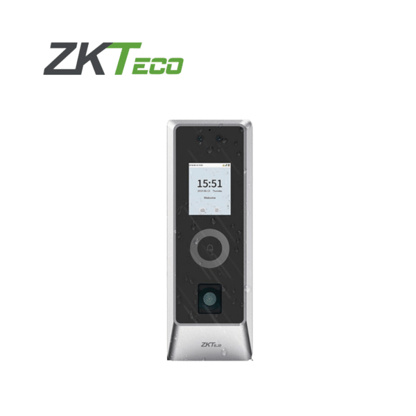 Lector Autonomo de Reconocimiento Facial y Código QR para Exterior
