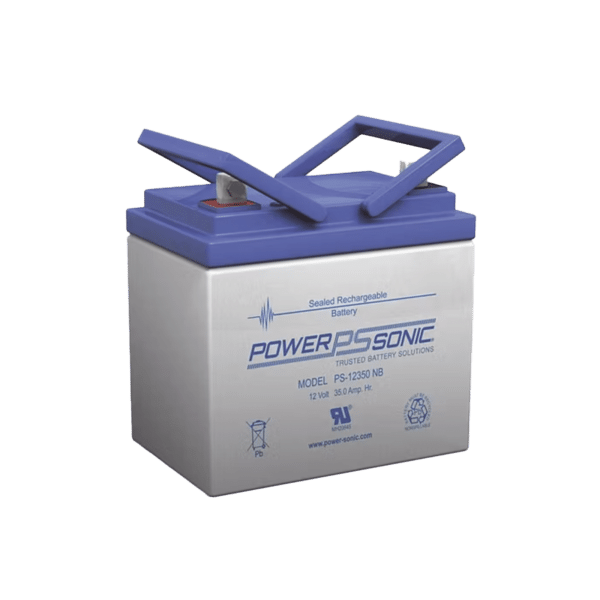 Batería 12V, 35AH, Para Respaldo, Tecnologías AGM/VRLA, 5 Años Vida Útil, Terminales NB3, Reconocida UL
