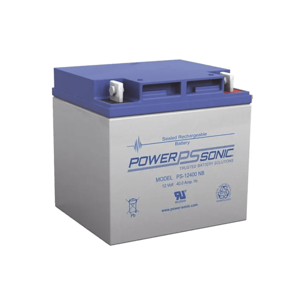 Batería 12V, 40AH, Para Respaldo, Tecnologías AGM/VRLA, 5 Años Vida Útil, Terminales T6, Reconocida UL