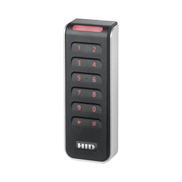 Lector con Teclado Capacitivo SIGNO Multitecnologia/ 20KTKS-00-000000/ Garantia de Por Vida/ Terminal Strip /Wiegand & OSDP