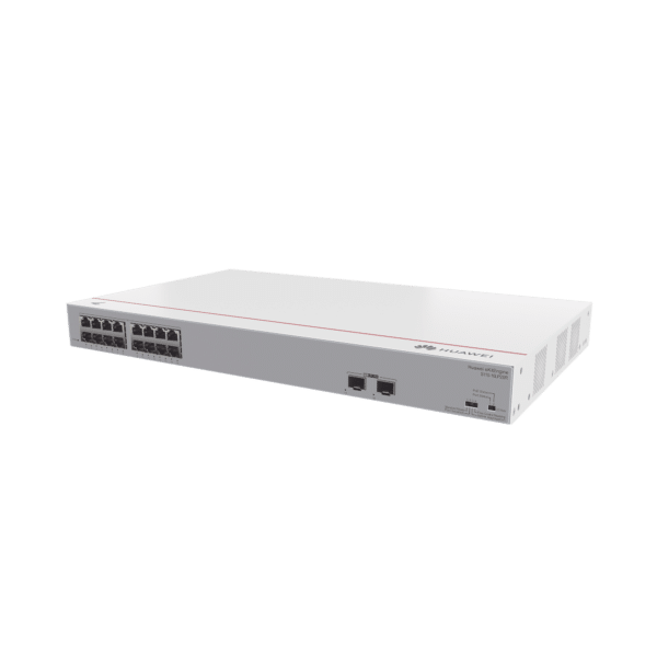 Switch Gigabit No Administrable PoE / 16 puertos 10/100/1000 Mbps (PoE) / 2 Puertos SFP Uplink / 124W