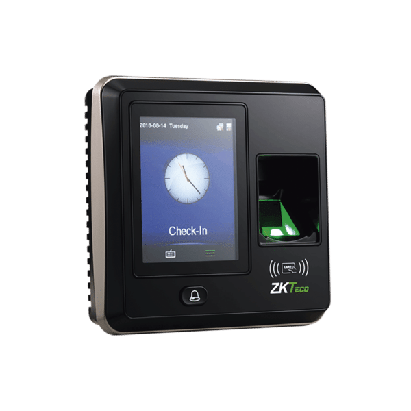 Terminal Biométrica con Pantalla de 2.8" / Hasta 1,500 Huellas / IP