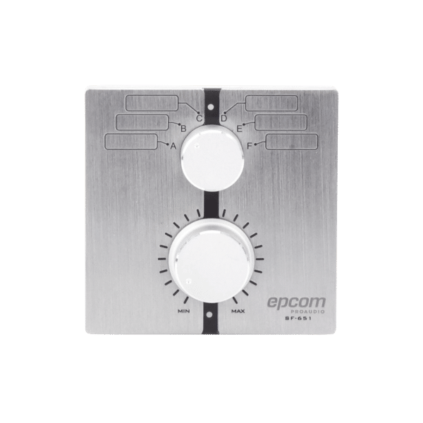 Control de  Volumen Remoto con Selector de Canales �??Compatible con Amplificador SF2240UC - SF4240UC
