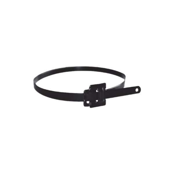 Cincho de acero inoxidable reusable de 9.5mm x 457mm (50pzs)