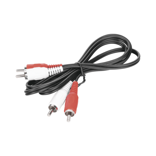 Cable RCA macho a macho de 1 metro de longitud, para aplicaciones de audio y video optimizado para HD