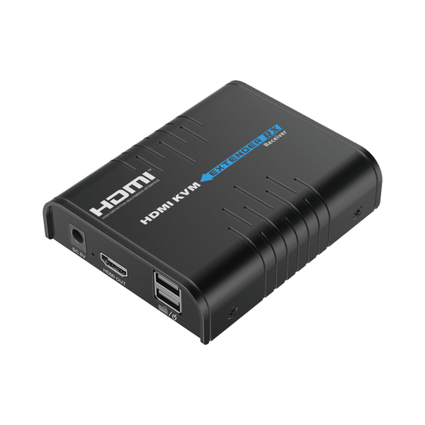 Receptor Compatible para Kits TT373KVM4.0 / Resolución 1080P @ 60 Hz/ Soporta STP y UTP CAT6 / Control IR / Compatible con Switch Gigabit para control KVM múltiple.