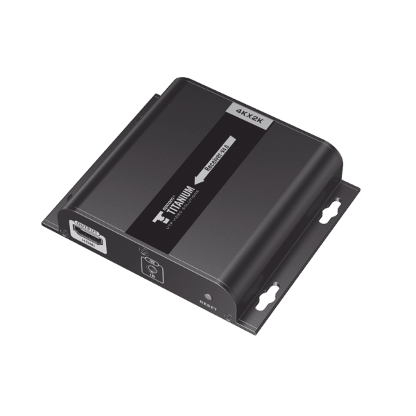 Receptor Compatible para Kits TT683-4.0 / Resolución 4K@30Hz / Cat 5e/6 / Distancia de 120 m / Control IR /  Soporta HDbitT/ Compatible con Switch Gigabit.