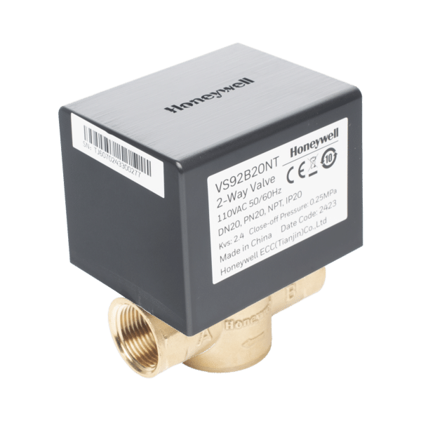Válvula de control eléctrica VS9 para fan coil: DN20: PN20: 2 vías: 110 V CA: conexión NPT