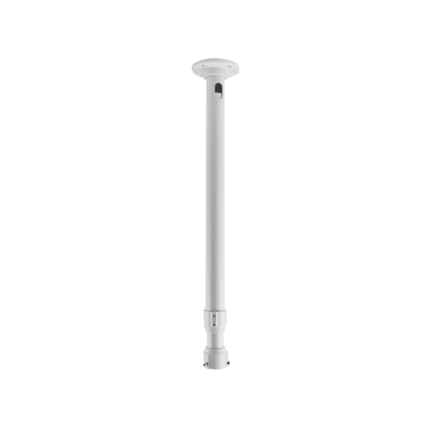 Montaje de techo telescópico tipo tubo para PTZ Hikvision, largo 60 cm - 120 cm
