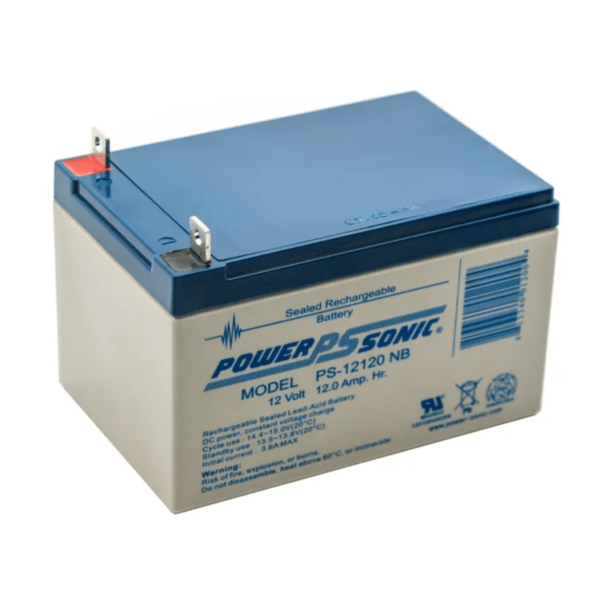 Batería 12V, 12AH, Para Respaldo, Tecnologías AGM/VRLA, 5 Años Vida Útil, Terminales NB1, Reconocida UL