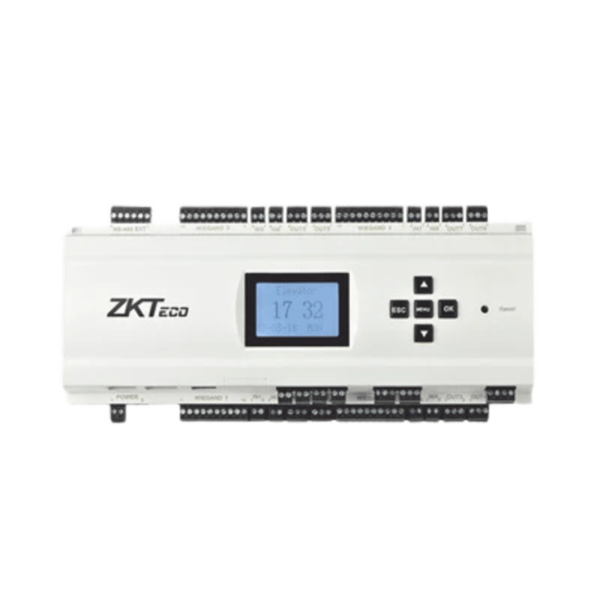 CONTROLADOR DE ELEVADORES IP EC10 / SOPORTE 10 PISOS / HUELLAS 3000 / TARJETAS 30000 / EVENTOS 100000 / TCP-IP Y RS485 / 3 TARJETAS EX16 / DIMENSIONES 242X95X60 MM