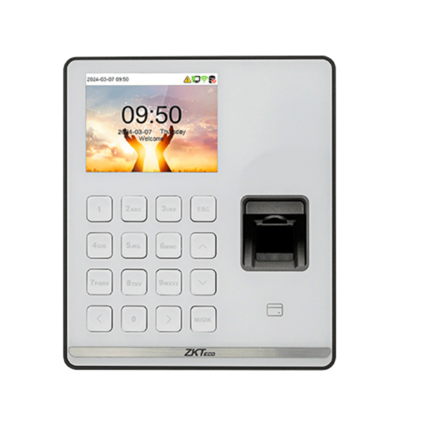 Terminal de Asistencia SenseFP M1 / Autenticación por Huella Digital / Pantalla TFT 2.8" Color LCD / Wi-Fi IEEE802.11b/g/n / Conectividad ZKBio Zlink / Capacidad de 500 Usuarios / Actualización de Firmware en Línea